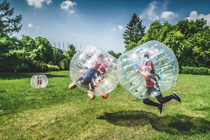 #1 Bubble Football games in Warsaw - Is $48.16 a fair price for one hour?