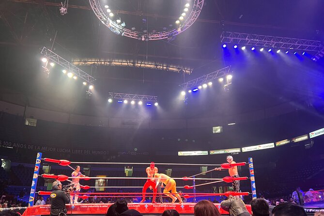 2 hours Lucha Libre Show (mexican wrestling) with transport - Arena México or Arena Coliseo
