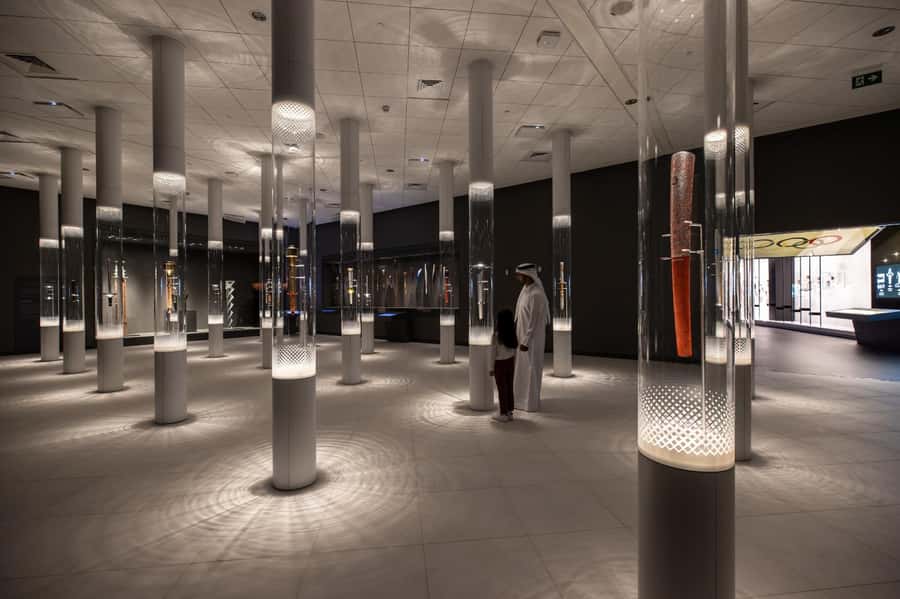 3-2-1 Qatar Olympic and Sports Museum: Admission Ticket - Permanent and temporary exhibitions offer different reasons to return