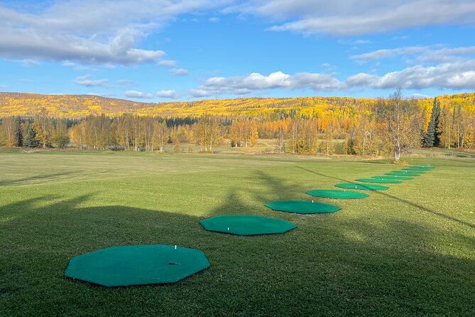 3-Hour Small Group 9-Hole Self-Guided Fairbanks Golf Experience - Food on the deck after your round