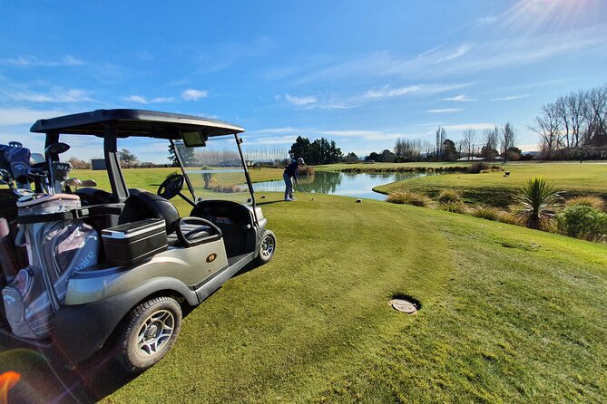 9 Hours Golf Activity in New Zealand with Lunch - From Christchurch pickup to the first tee
