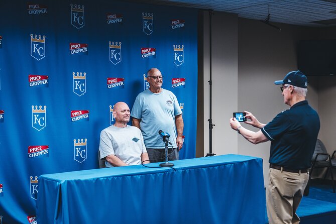 90 Minute Walking Tour in Kauffman Stadium - The dugout and field-level view