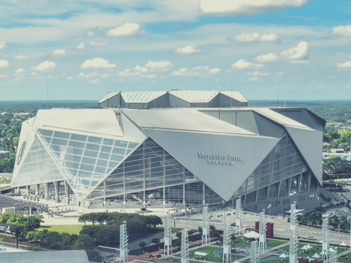 Atlanta: Atlanta Falcons NFL Game at Mercedes Benz Stadium - Entering Mercedes-Benz Stadium with a phone ticket