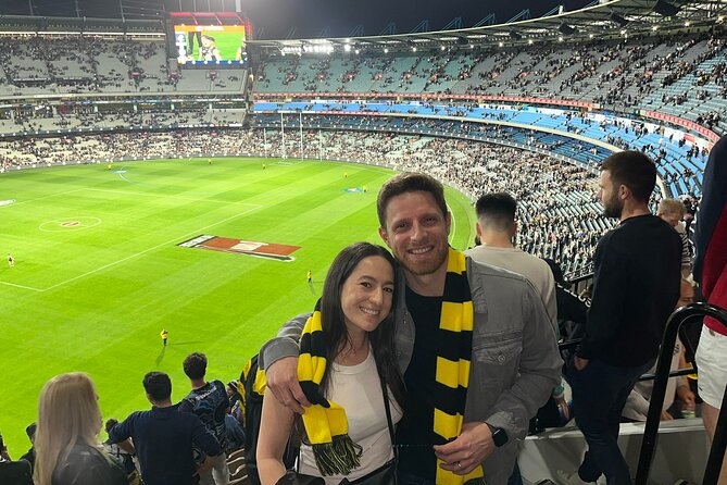 Aussie Football MCG Matchday Experience with a Local - Starting at Fed Square and Birrarung Marr