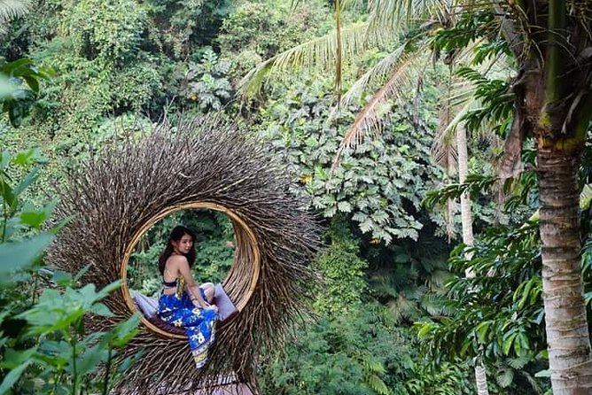 Bali best instagrammable sport tour - Tibumana Waterfall in tropical forest