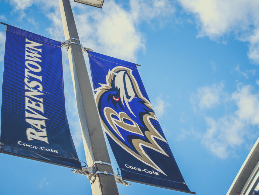 Baltimore: Ravens Football Game Ticket at M&T Bank Stadium - Food, drinks, merchandise, and cashless payment