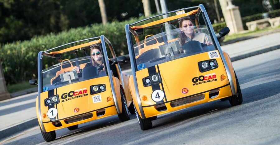 Barcelona: City Center and Olympic Park GoCar Experience - From Gaudi to Passeig de Gracia