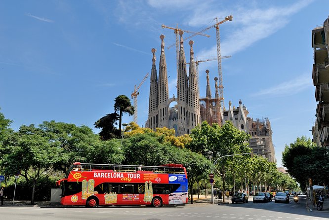 Barcelona City Hop On Hop Off and FC Barcelona Immersive Tour - The orange West Route from port to Montjuïc