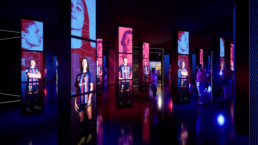 Barcelona Hop-On Hop-Off Bus and FC Barcelona Immersive Tour - The FC Barcelona Museum without a stadium visit