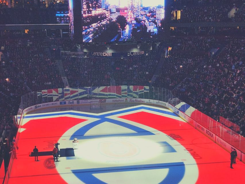 Bell Centre: Montreal Canadiens Ice Hockey Game Ticket - Why a Canadiens Game Feels Like Montreal