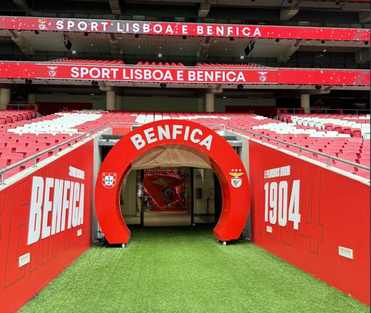 Benfica Stadium and Museum Tour - Key points to know before booking