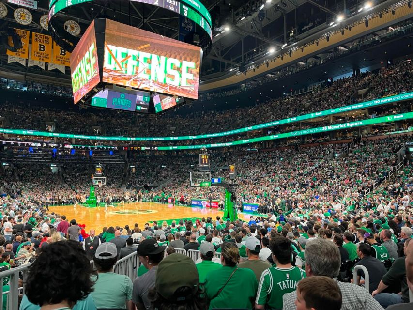 Boston: Boston Celtics Basketball Game Ticket at TD Garden - Food, drinks, and the cashless setup