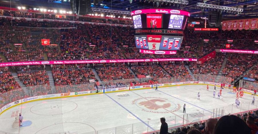 Calgary: Calgary Flames Ice Hockey Game Ticket - The ticket you actually use at the arena