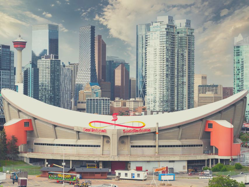 Calgary: Calgary Flames Ice Hockey Game Ticket - Following the action from different angles