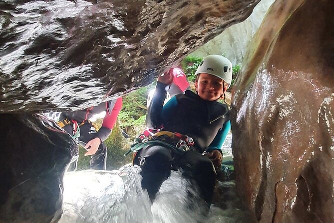 Canyoning sports day in the Furon en Vercors - Grenoble - What the obstacle mix feels like