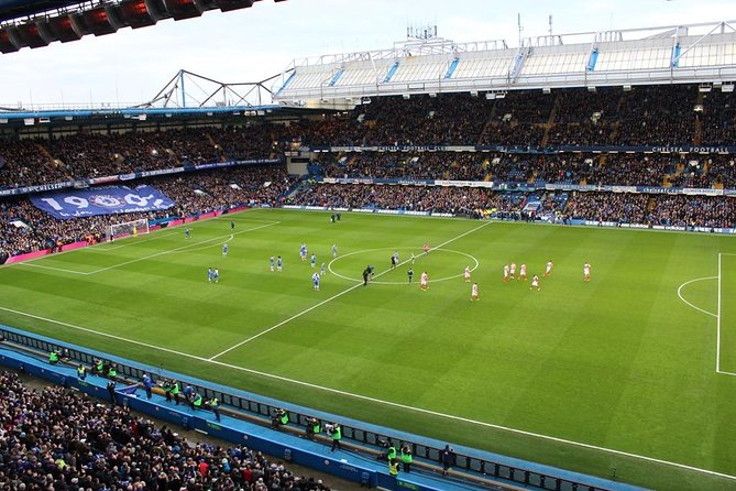 Chelsea Football Match at Stamford Bridge Stadium - Arriving at the Mears Suite two hours before kickoff