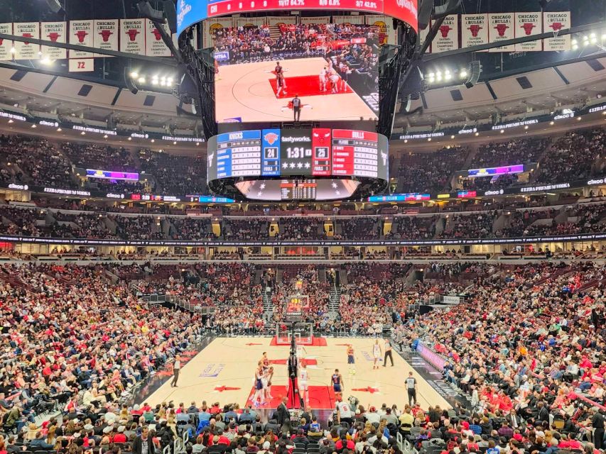 Chicago: Chicago Bulls Basketball Game Ticket - The crowd, the noise, and the practical limits