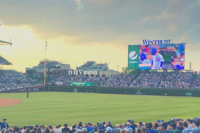 Chicago Cubs Baseball Game Ticket at Wrigley Field - Wrigleyville adds to the experience