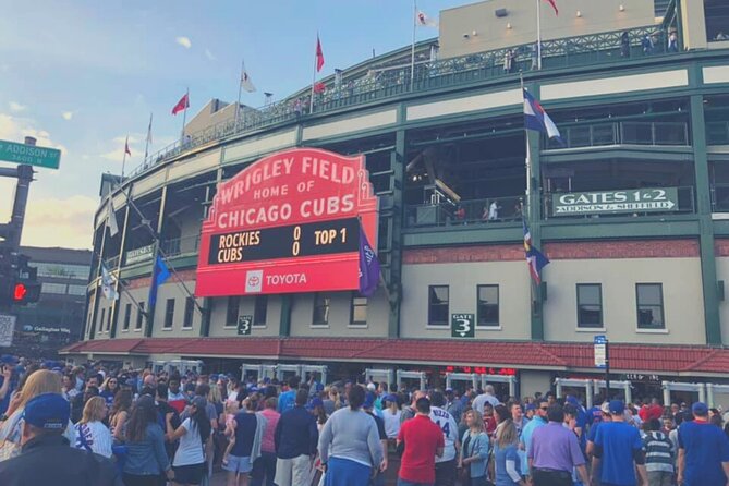 Chicago Cubs Baseball Game Ticket at Wrigley Field - Food, merchandise, and extra spending