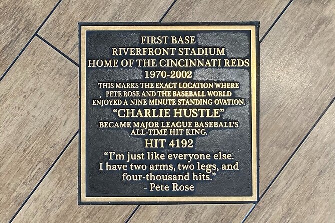 Cincinnati Ballparks & Breweries Bus Tour - Historic Crosley Field and the limits of old ballpark sites