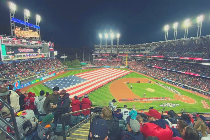 Cleveland Guardians Baseball Game Ticket at Progressive Field - Fan Activities, Food, and Merchandise