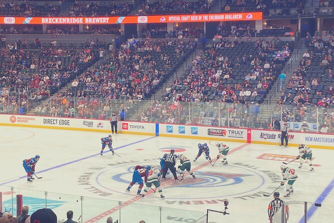 Colorado Avalanche Ice Hockey Game Ticket at Ball Arena - Key points about the Ball Arena game night