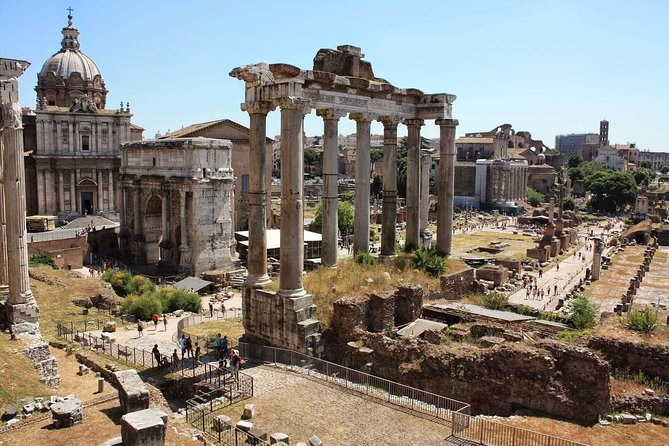 Colosseum Arena tour with Roman Forum and Cesar's Palace - Inside the Colosseum, first and second levels