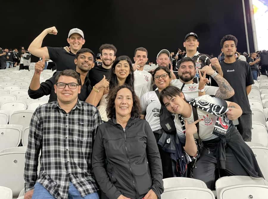 Corinthians Football Game Experience - Kick-off, chants, and the Corinthians support