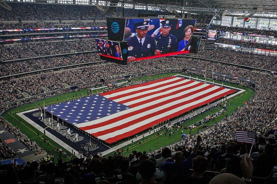 Dallas: Cowboys AT&T Stadium Tour with Transportation - The field, the Cowboys star, and the biggest caveat