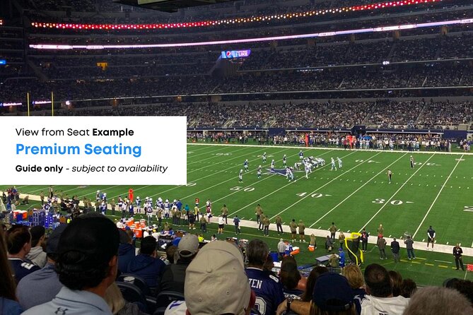Dallas Cowboys Football Game Ticket at AT&T Stadium - Key points before you book