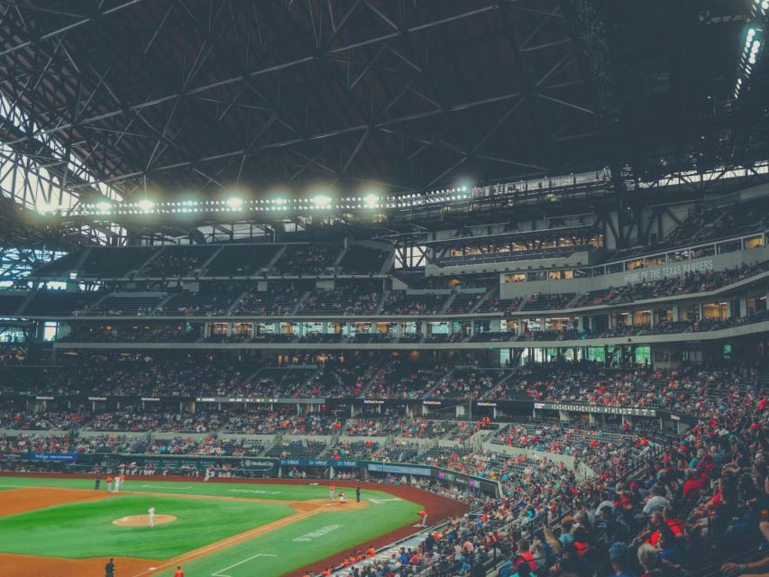 Dallas: Texas Rangers Baseball Game at Globe Life Field - Food, drinks, and the classic ballpark routine