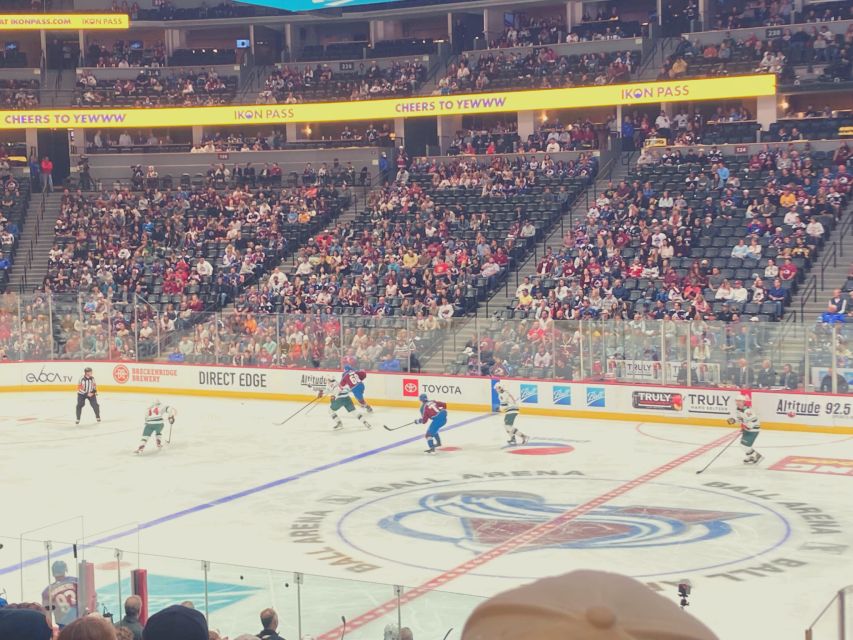Denver: Colorado Avalanche NHL Game Ticket at Ball Arena - Getting to Downtown Denver and planning the hours around the game