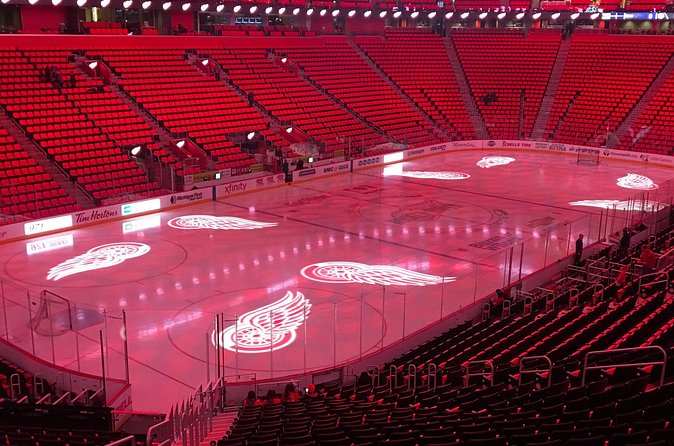 Detroit Red Wings Ice Hockey Game Ticket at Little Caesars Arena - Seating and what to expect from the ticket