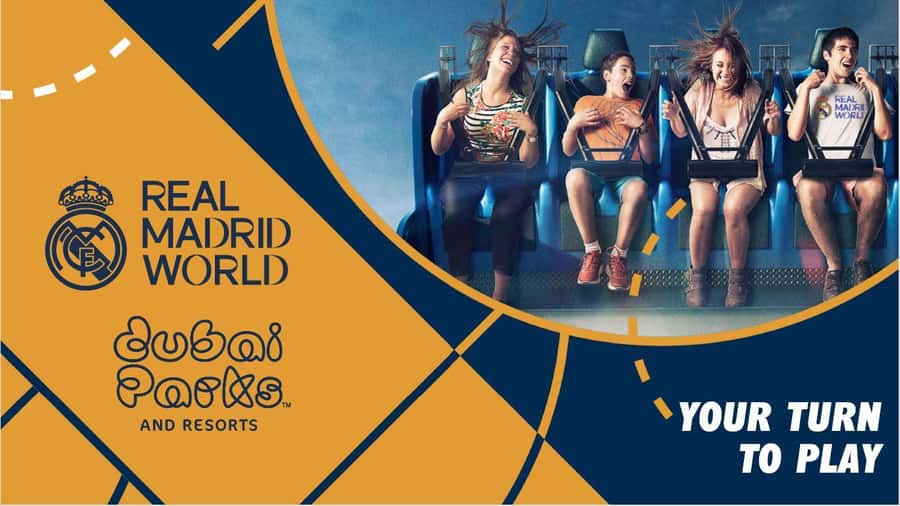 Dubai: Real Madrid World Theme Park Entry Ticket - Celebration Plaza has the main ride action
