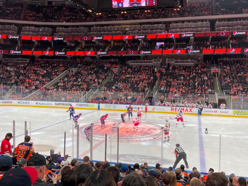 Edmonton: Edmonton Oilers Ice Hockey Game Ticket - Practical restrictions and comfort concerns