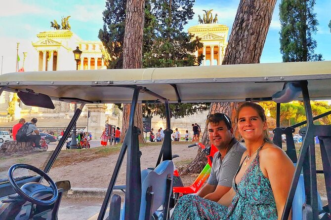 Exclusive Golf Tour Private VIP with Local & Gelato o Wine - Piazza Venezia and the road through imperial Rome