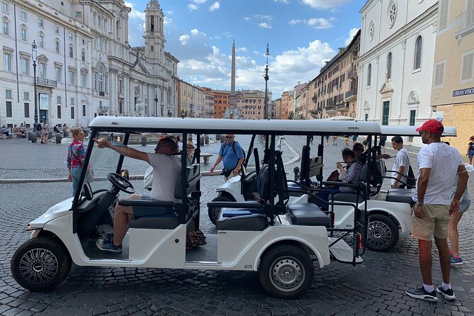 Exclusive Private Golf Cart Tour of Rome - Piazza della Bocca della Verità and the Mouth of Truth