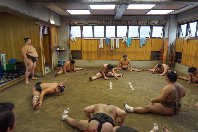 Exclusive Sumo Morning Practice in Tokyo with Photo Opportunity - Photos, manners, and stable rules