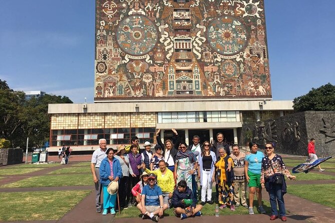 EXCLUSIVE TOUR: Murals+Ciudad Universitaria Stadium-small groups - Architecture, open space, and the university story