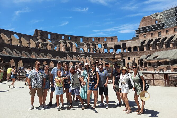 Express Colosseum with Arena Floor Guided Tour - What the arena floor adds to a Colosseum visit