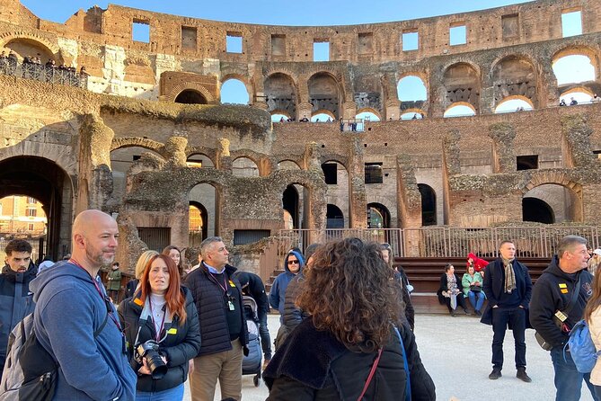 Express Colosseum with Arena Floor Guided Tour - Heat, weather, and physical effort