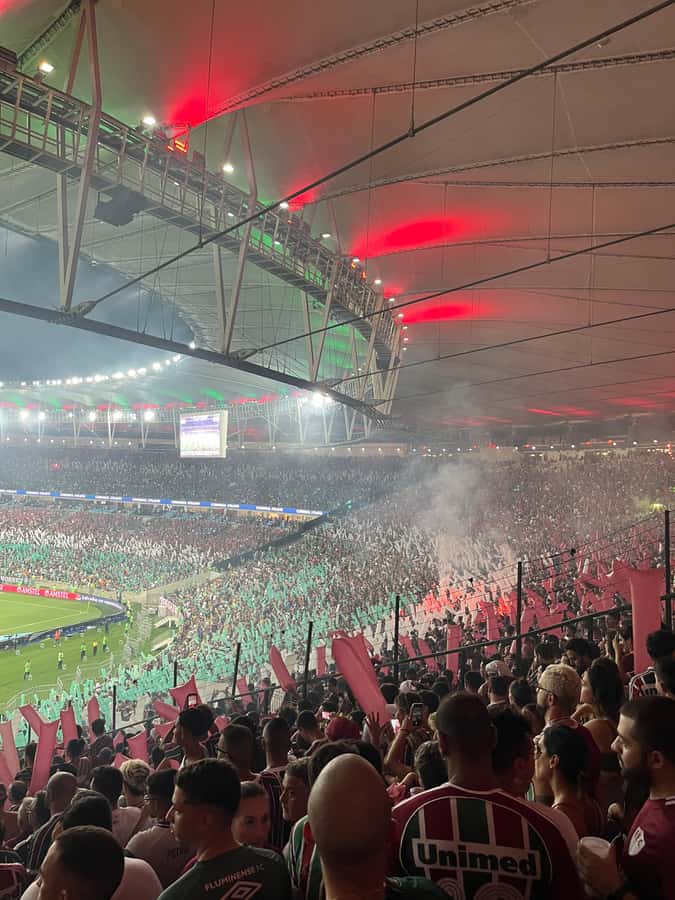 Fluminense Football Match at Maracanã with Local Hosts - The five-minute walk to Maracanã