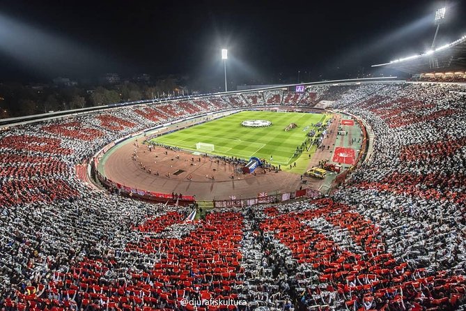 Football tour: Red Star and Partizan Ultras History - Partizan Stadium: pitch access and a rougher character