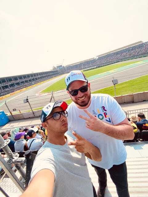 Formula 1 experience at the Mexico City Grand Prix - Grandstand 11, 14, and 15 seating
