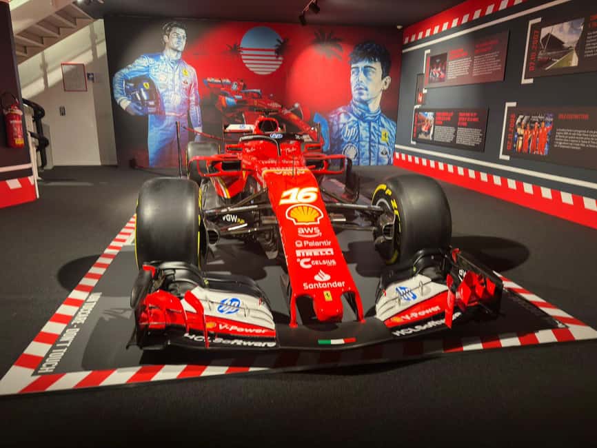 From Bologna: Ferrari Museums, Factory Tour and F1 Simulator - The F1 simulator and your choice of circuit