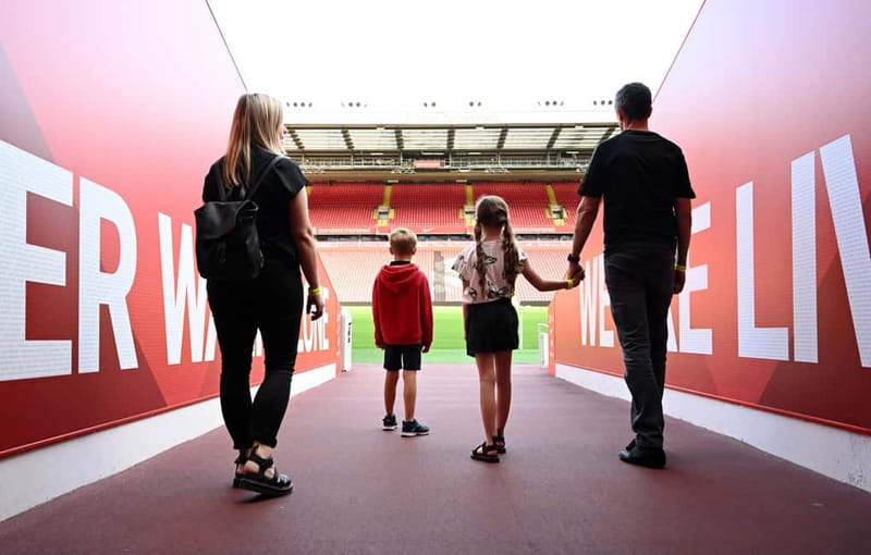 From London: Liverpool FC Stadium & Museum Rail Day Tour - Inside the stadium, from the press room to the tunnel