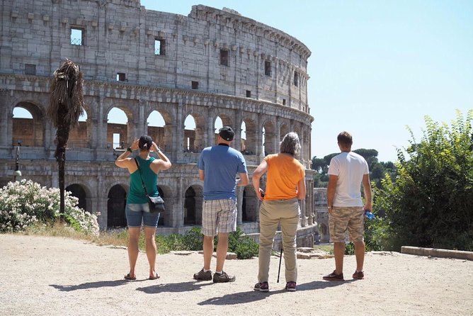 Full day private guided tour of Rome by golf-cart & Colosseum and Roman Forum - Palatine Hill and the imperial palace