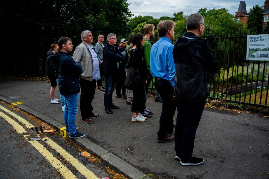 Glasgow Football Tour: Three Hampdens Walking Tour - Modern Hampden Park and the Rose Reilly mural