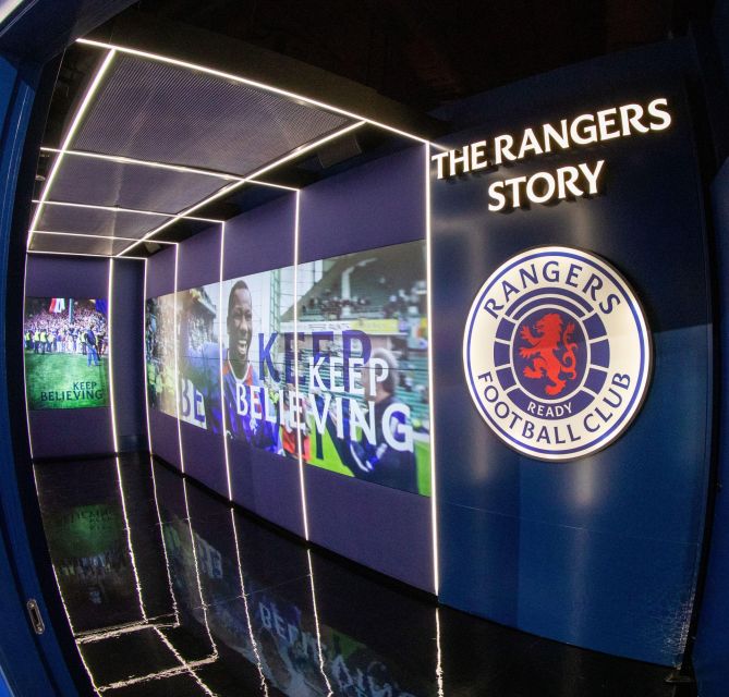 Glasgow: Rangers Football Club Museum - A free-flow visit with a clear time limit
