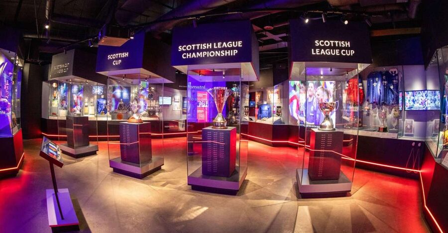 Glasgow: Rangers Football Club Museum - Seeing Rangers through 151 years